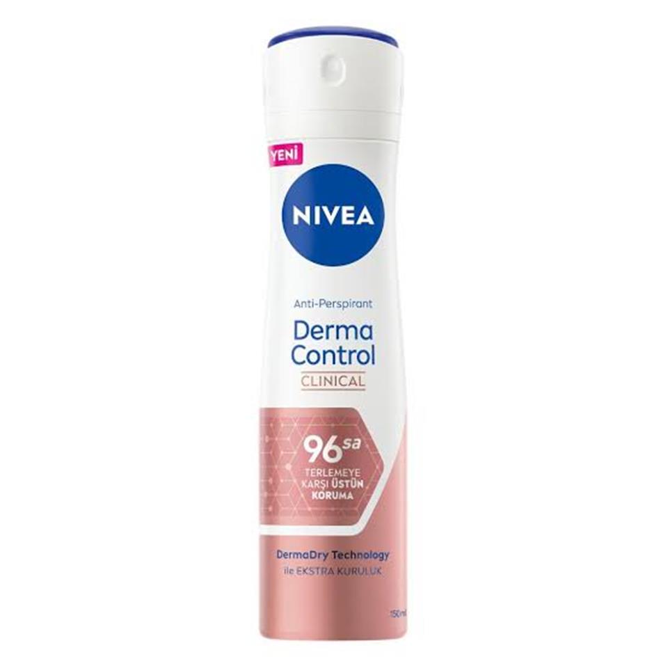 NİVEA  CLİNİCAL DERMA CONTROL DEODORANT WOMAN 150 ML