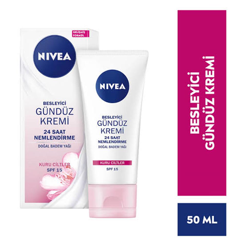 NİVEA ESSENTİALS BESLEYİCİ GÜNDÜZ KREMİ  50 ML KURU CİLT BAKIMLER