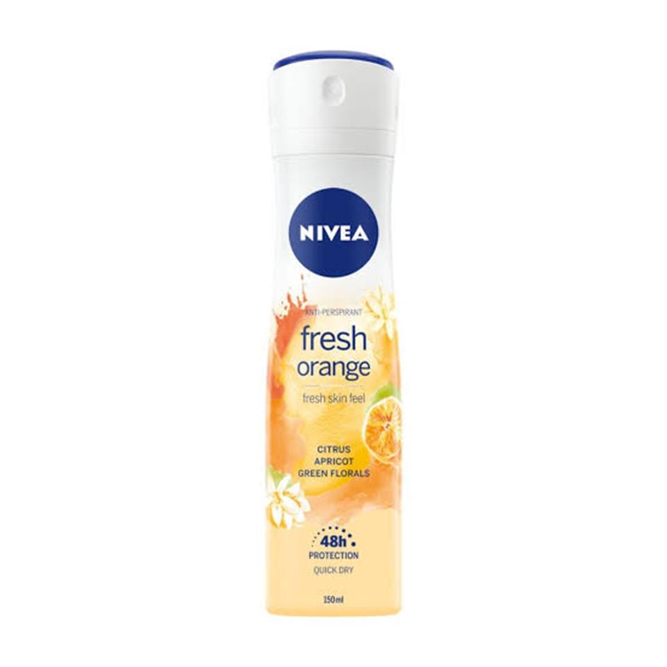 NİVEA FRESH ORANGE KADIN DEODORANT SPREY 150 ML