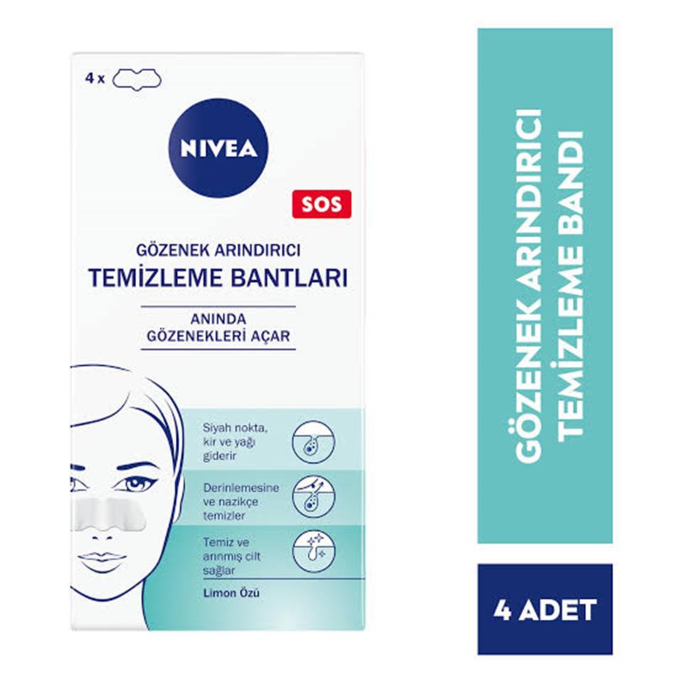 NİVEA GÖZENEK ARINDIRICI TEMİZLEME BANTLARI 4 ADET