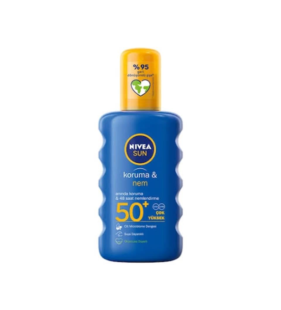 NİVEA GÜNEŞ KORUYUCU & NEMLENDİRİCİ SPREY 5 IN 1 - 50+ FAKTÖR 200 ML