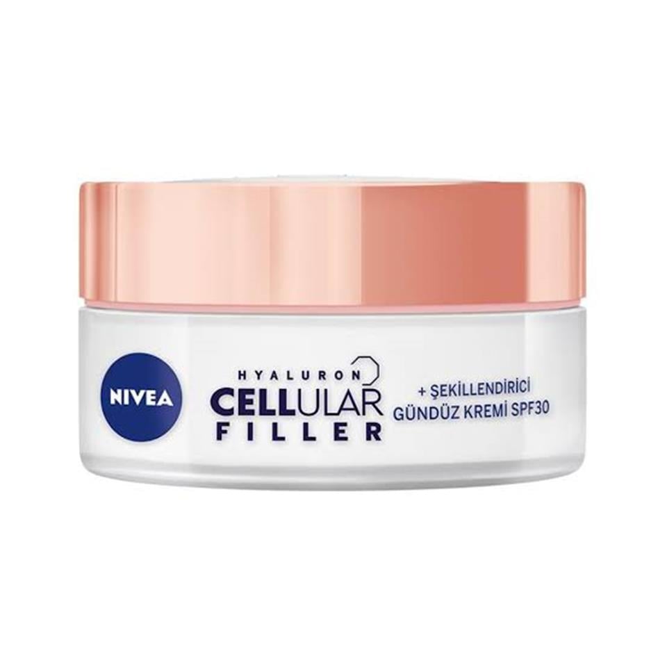 NİVEA HYALURON CELLULAR FİLLER + ŞEKİLLENDİRİCİ YAŞLANMA KARŞITI GÜNDÜZ KREMİ 50 ML