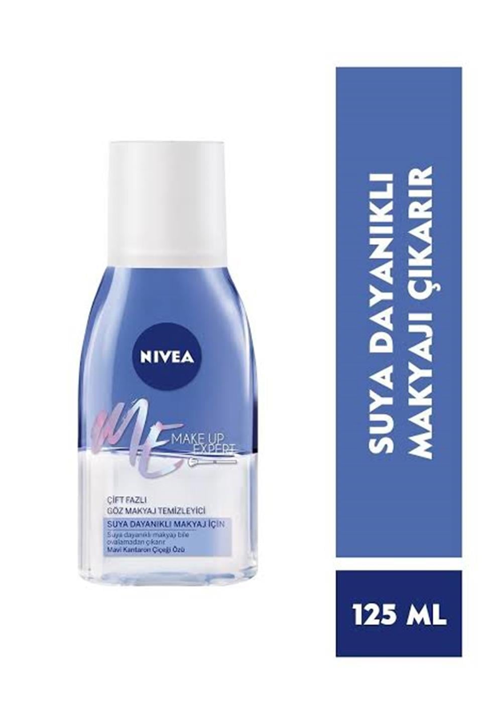 NİVEA MAKE UP EXPERT ÇİFT FAZLI GÖZ MAKYAJ TEMİZLEYİCİ 125 ML