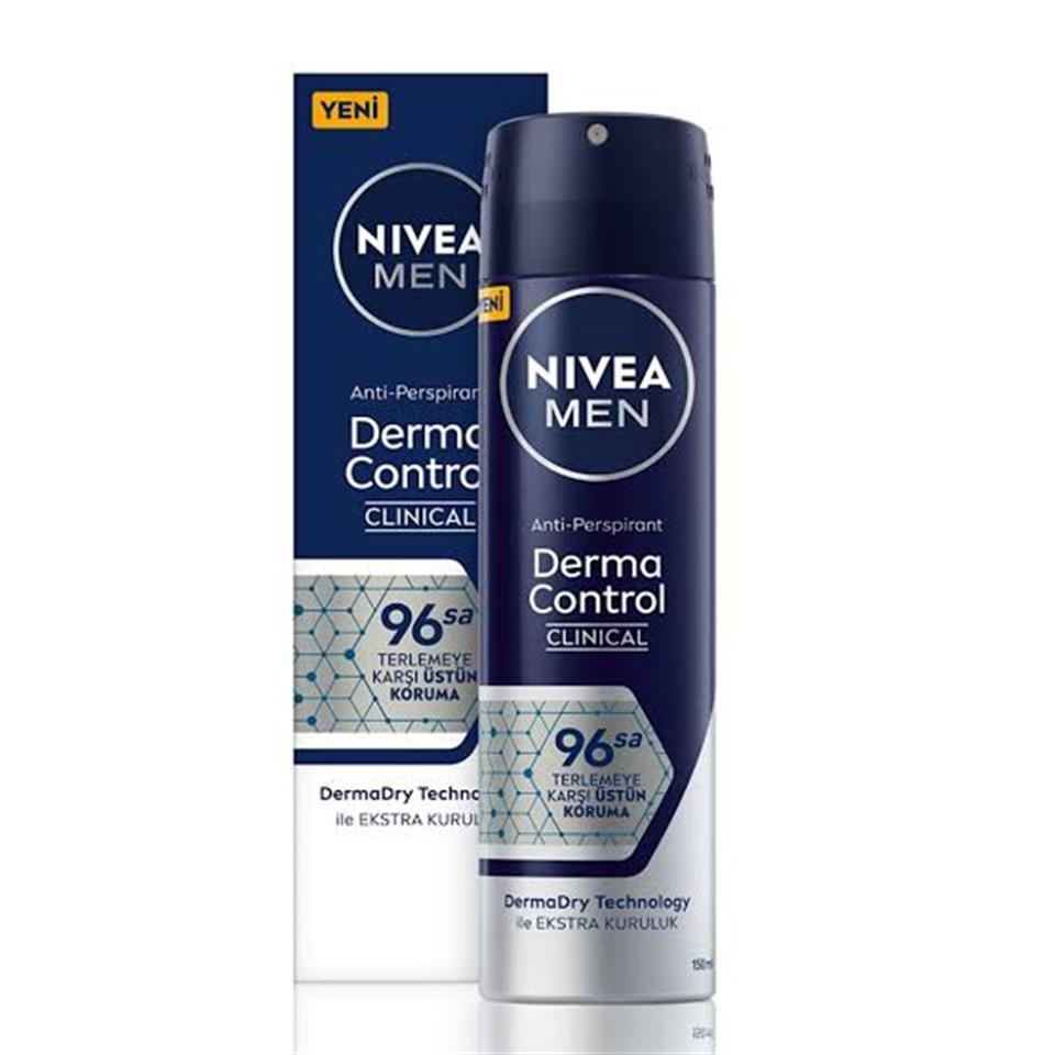 NİVEA MEN DERMA CONRTROL CLİNİCAL ERKEK DEODORANT 150 ML