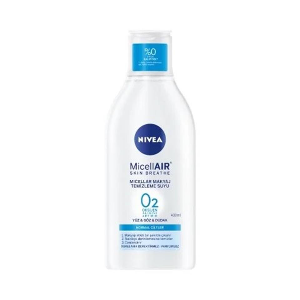 NIVEA MİCELLAIR MAKYAJ TEMİZLEME SUYU NORMAL CİLT BAKIMLER 400ML 