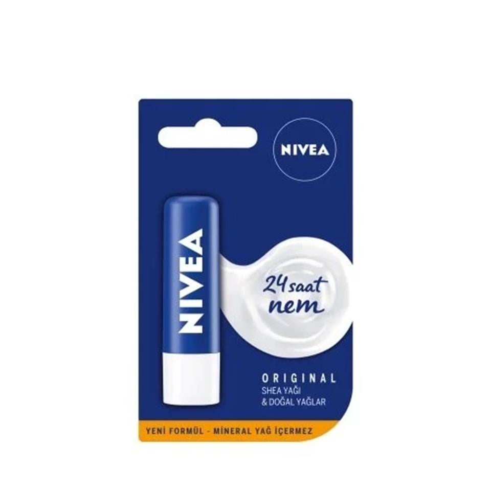 NIVEA ORGİNAL 24 SAAT NEM DUDAK BAKIM KREMİ