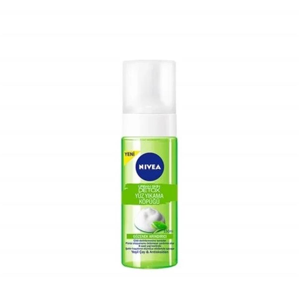 NİVEA URBAN SKİN DETOX YÜZ YIKAMA KÖPÜĞÜ 150 ML