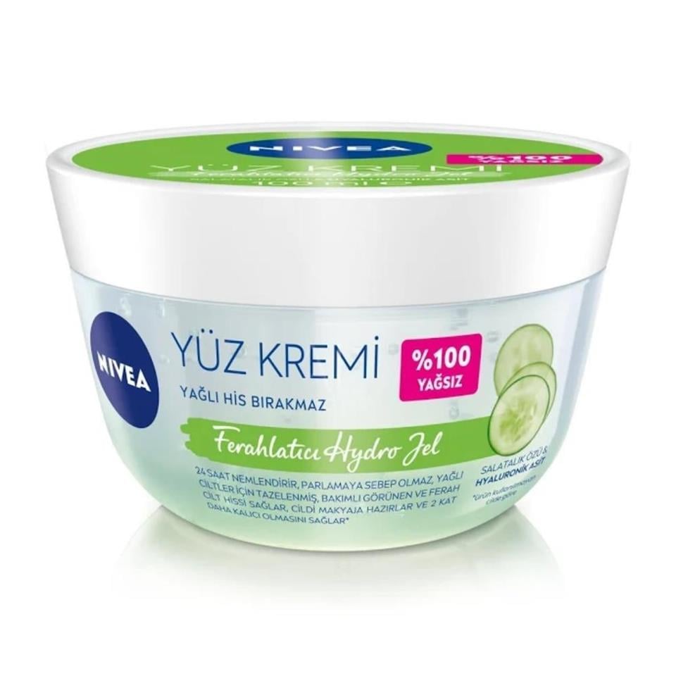 NİVEA YÜZ BAKIM FERAHLATICI HYDRO GEL YÜZ KREMİ 100 ML