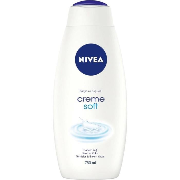 NİVEANİVEA CREME SOFT BANYO VE DUŞ JELİ 750 ML