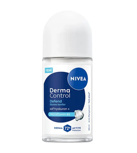NİVEANİVEA DEODORANT ROLL-ON DERMA KONTROL TAHRİŞ KARŞITI KADIN 50 ML