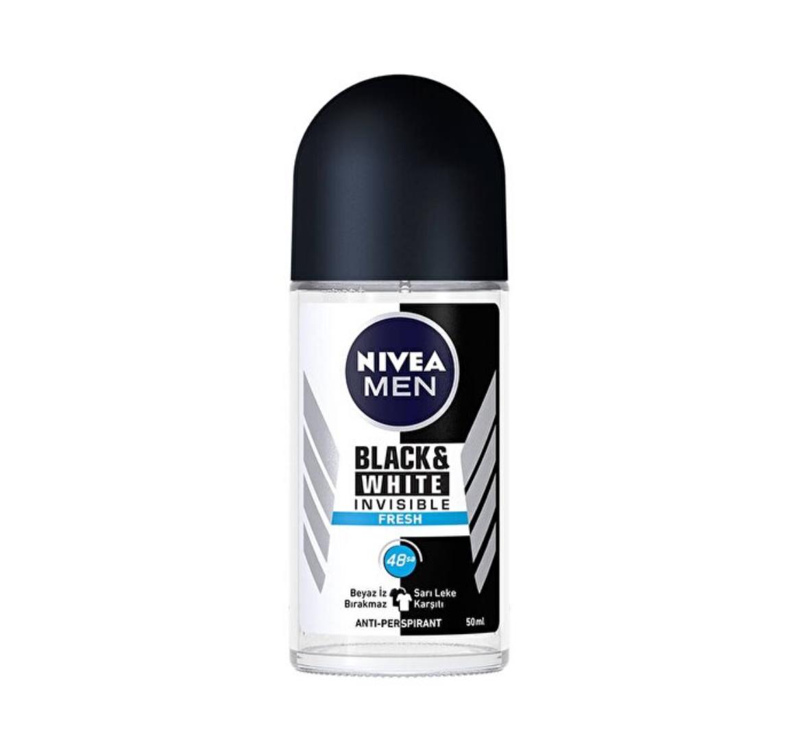 NİVEANİVEA MEN BLACK & WHİTE FRESH ERKEK DEODORANT ROLL-ON 50 ML
