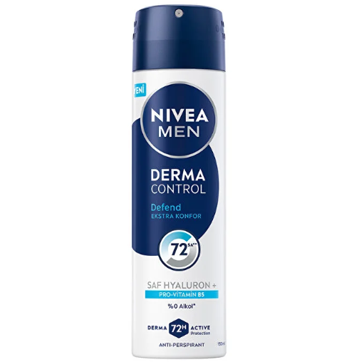 NİVEANİVEA MEN ERKEK SPREY DEODORANT DERMA CONTROL DEFEND 150 ML