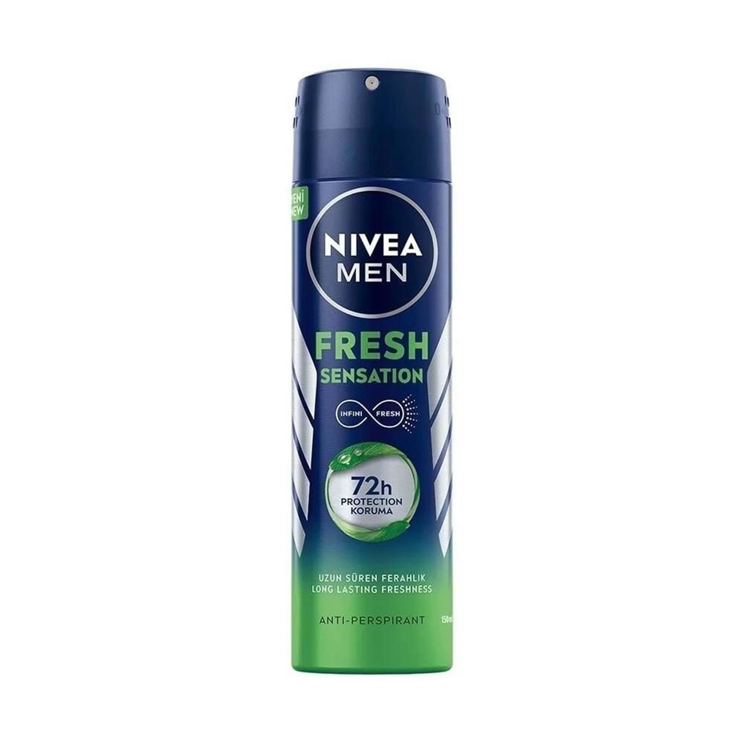 NİVEANİVEA MEN FRESH SENSATİON ERKEK DEODORANT SPREY 150 ML