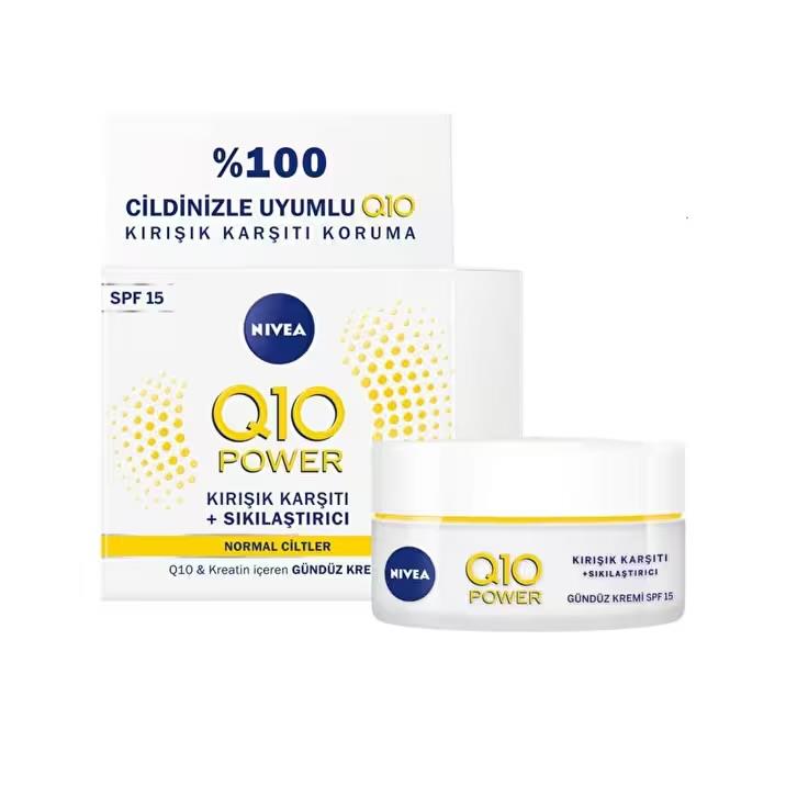 NİVEANİVEA Q10 POWER KIRIŞIK KARŞITI +SIKILAŞTIRICI GÜNDÜZ KREMİ 50 ML