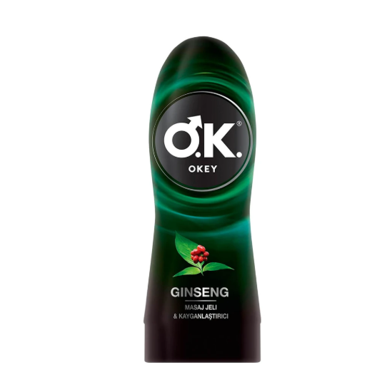 OKEYOKEY MASAJ JELİ&KAYGANLAŞTIRICI GİNSENG 200 ML