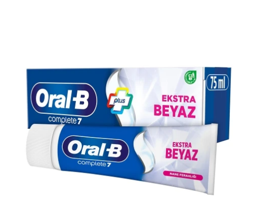ORAL-BORAL-B COMPLETE 7 EKSTRA BEYAZ DİŞ MACUNU 75 ML