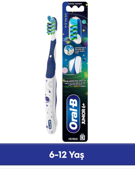 ORAL-BORAL-B JUNİOR 6-12 YAŞ DİŞ FIRÇASI EKSTRA YUMUŞAK