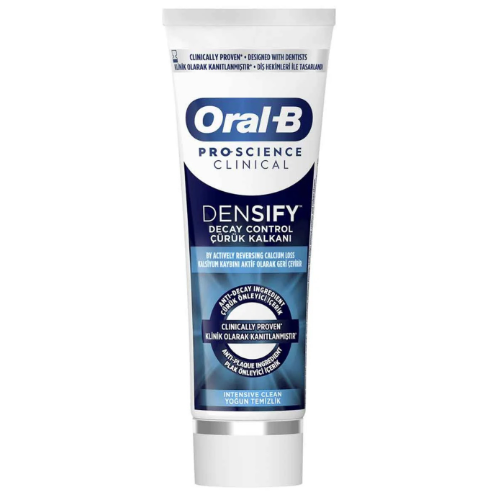 ORAL-BORAL B PRO SCİENCE CLİNİCAL DENSİFY ÇÜRÜK KALKANI DİŞ MACUNU 65 ML