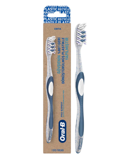 ORAL-BORAL B PROEXPERT 1CT EKSTRA TEMİZLİK ÇEVRE DOSTU DİŞ FIRÇASI