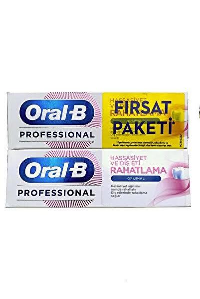 ORAL-BORAL-B PROFESSİONALHASSAS DİŞ VEDİŞETİ ONARIMI DİŞ MACUNU  2X75ML