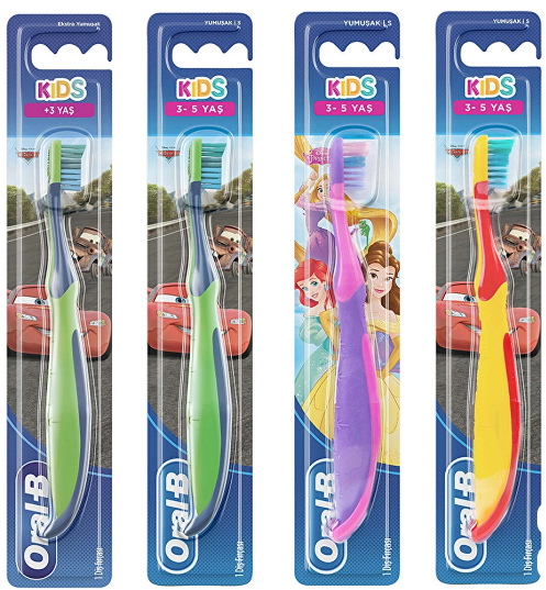 ORAL-BORAL-B STAGES ÇOCUK DİŞ FIRÇASI 3-5 YAŞ (ASORTİLİ)