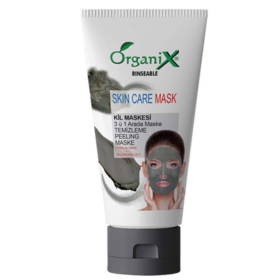 ORGANİX YIKANABİLİR KİL MASKESİ 150 ML 