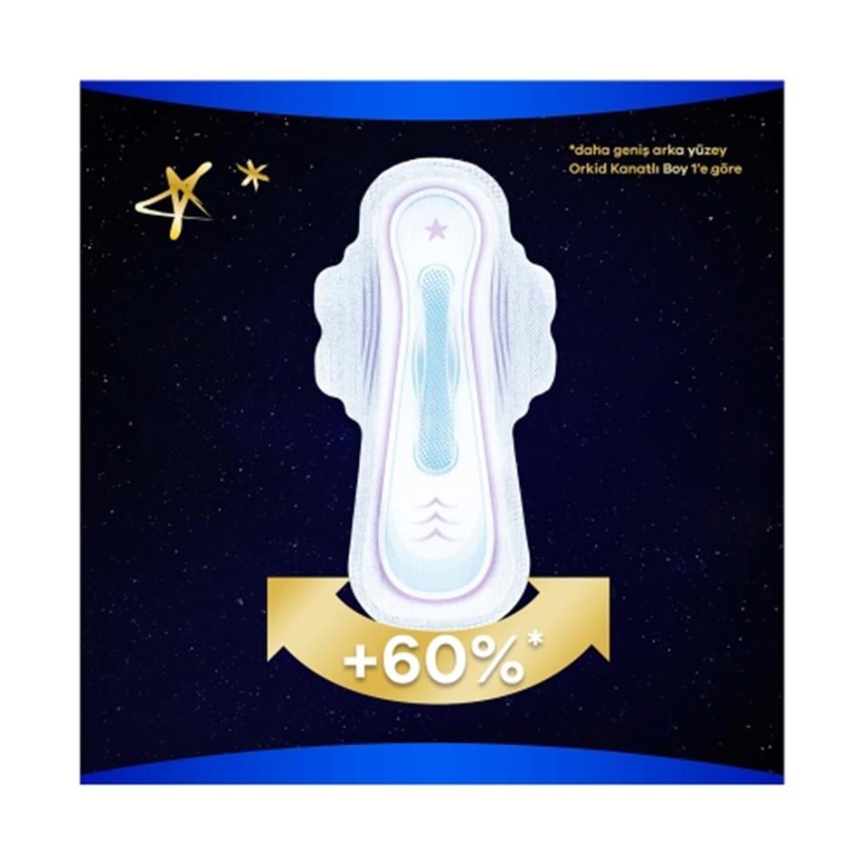 ORKİD ULTRA GECE  EXTRA HİJYENİK PED BOY 4 16 ADET