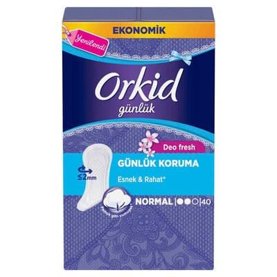 ORKİDORKİD GÜNLÜK PED DEOFRESH NORMAL EKONOMİK PAKET 40 PED