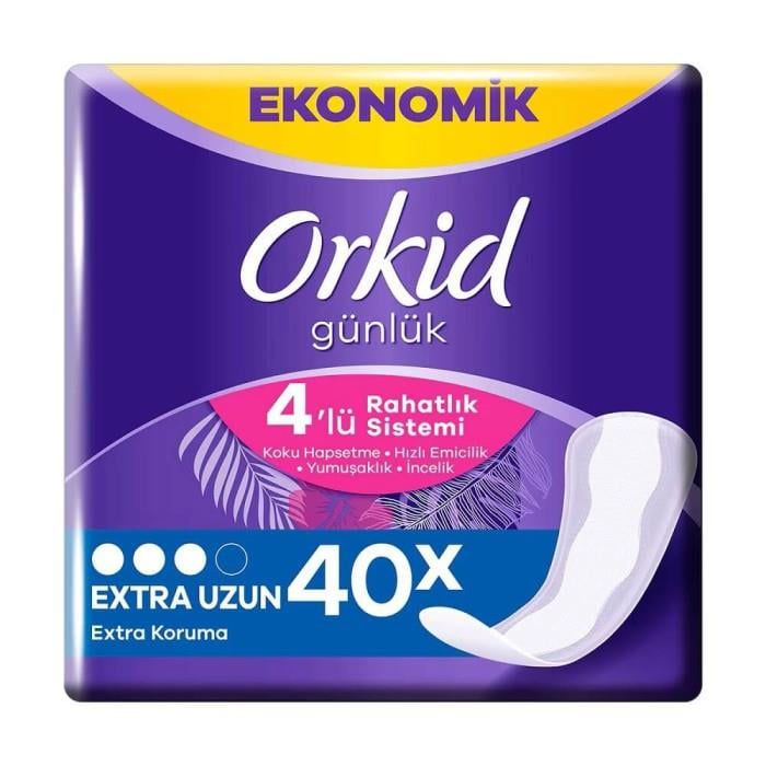 ORKİDORKİD GÜNLÜK PED EXTRA UZUN 40'LI