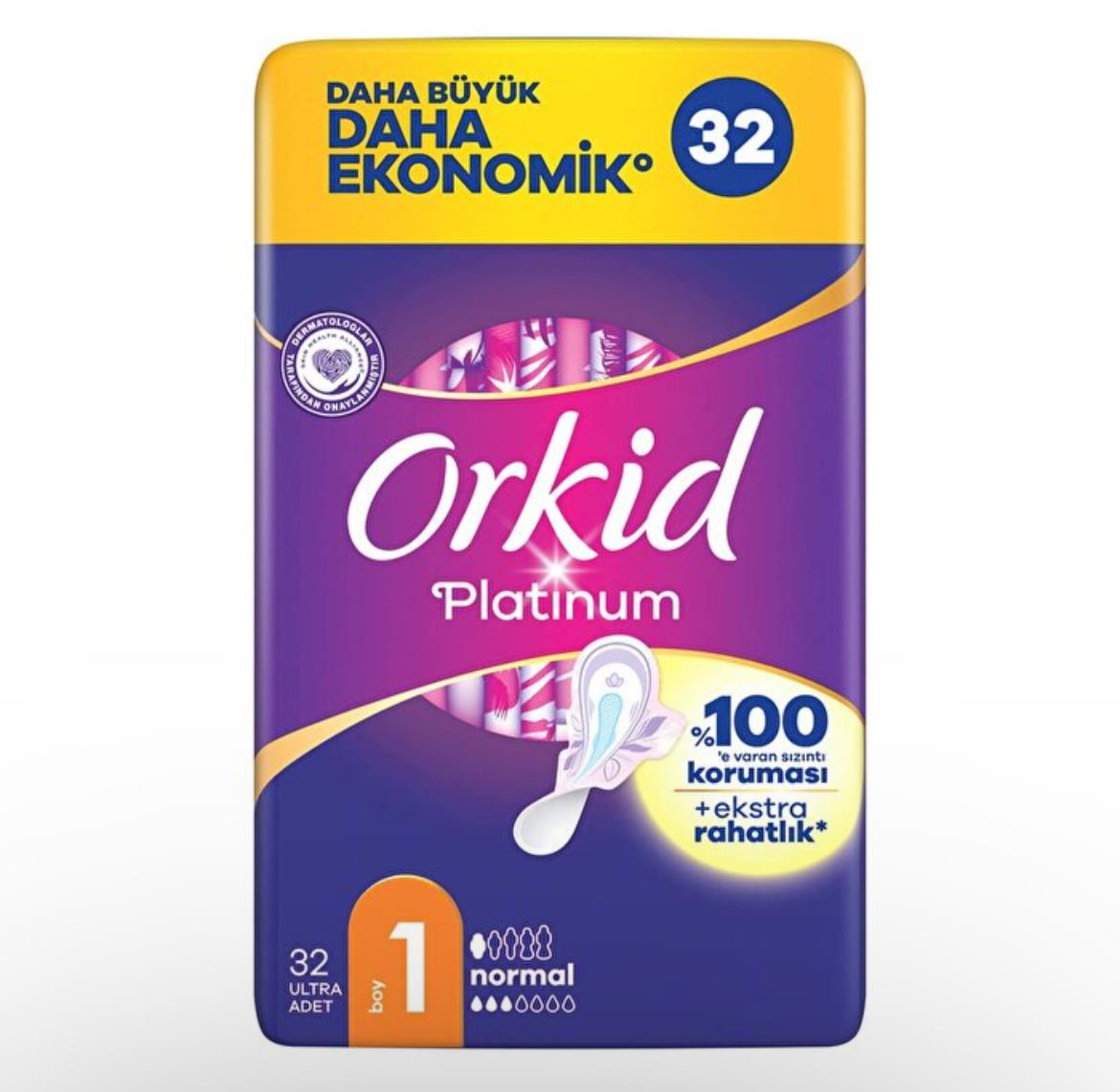ORKİDORKİD PLATİNUM DÖRTLÜ PAKET NORMAL 32'Lİ