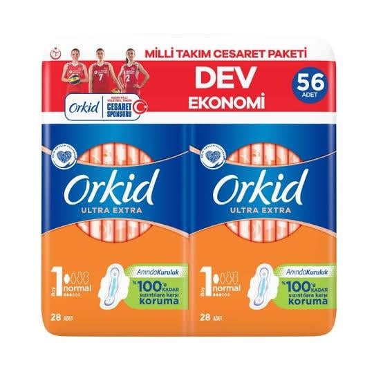 ORKİDORKİD ULTRA EXTRA 56'LI NORMAL CESARET PAKETİ