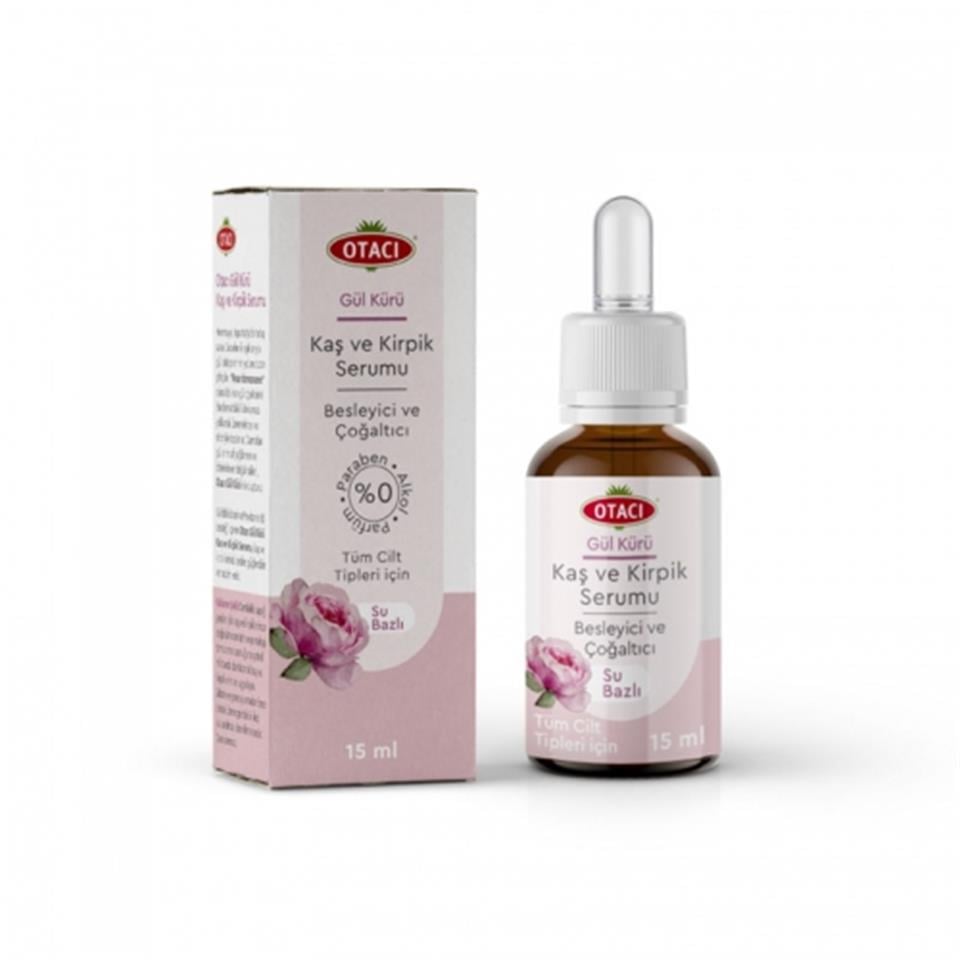 OTACI GÜL KÜRÜ KAŞ VE KİRPİK SERUMU 15ML