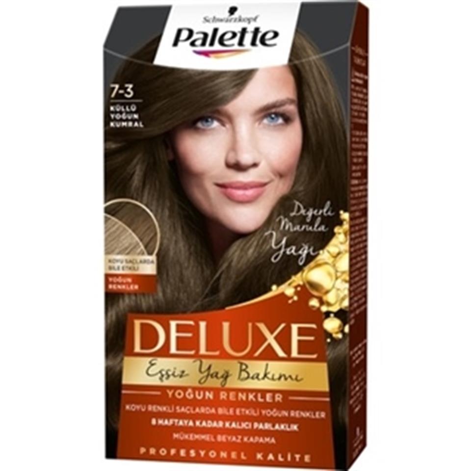 PALETTE DELUXE YAĞ BAKIMLI SAÇ BOYASI 7,3 KÜLLÜ YOĞUN KUMRAL