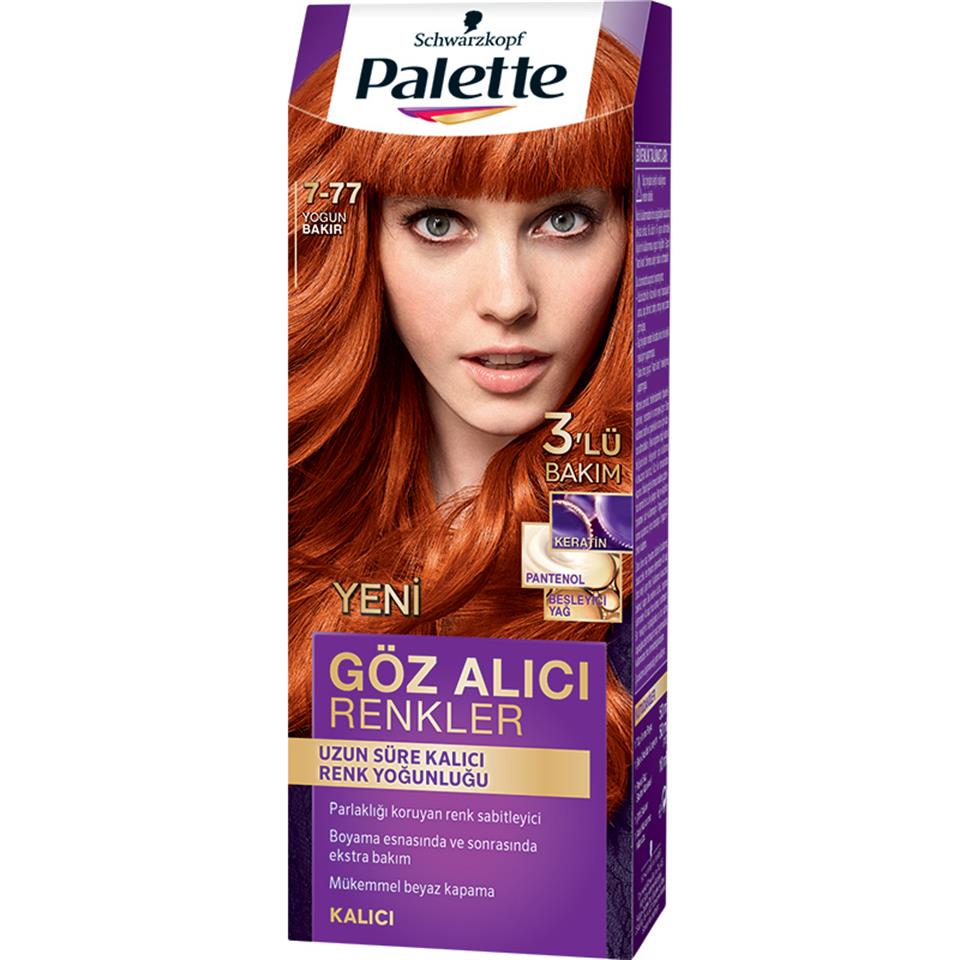 PALETTE GÖZ ALICI RENKLER  7,77 YOĞUN BAKIR