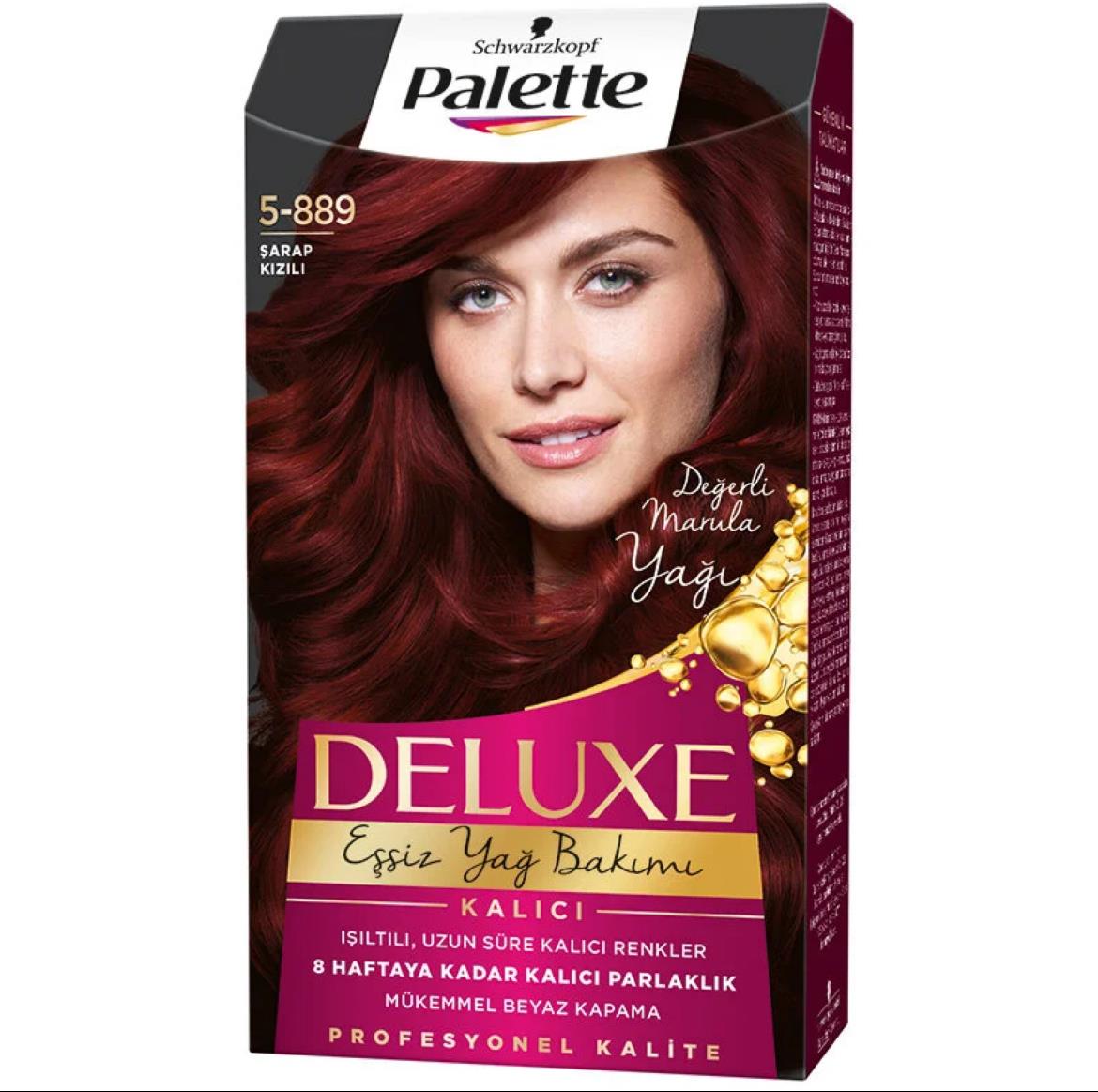 PALETTEPALETTE DELUXE 5-889 ŞARAP KIZILI