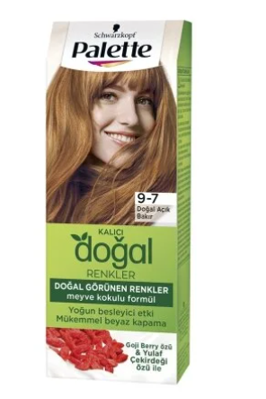 PALETTEPALETTE KALICI DOĞAL RENKLER 9-7 DOĞAL AÇIK BAKIR