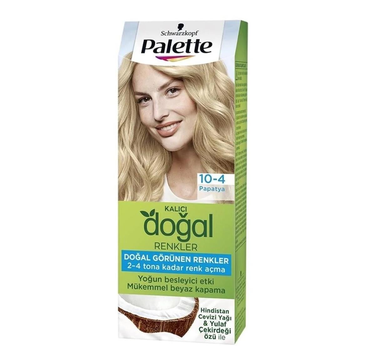 PALETTEPALETTE SAÇ BOYASI KALICI DOĞAL RENKLER 10,4 PAPATYA