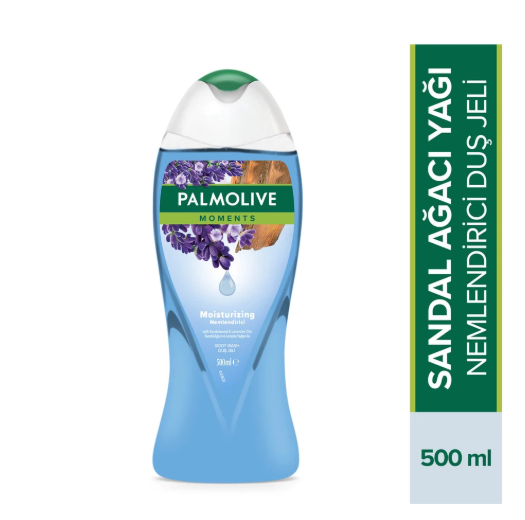 PALMOLİVEPALMOLİVE MOMENTS SANDAL AĞACI&LAVANTA BANYO VE DUŞ JELİ 500 ML