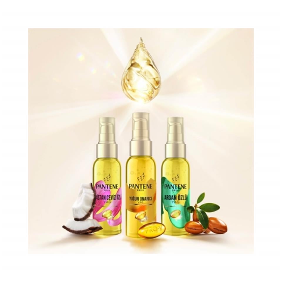 PANTENE SAÇ BAKIM YAĞI PRO-V HİNDİSTAN CEVİZİ ÖZLÜ 100 ML
