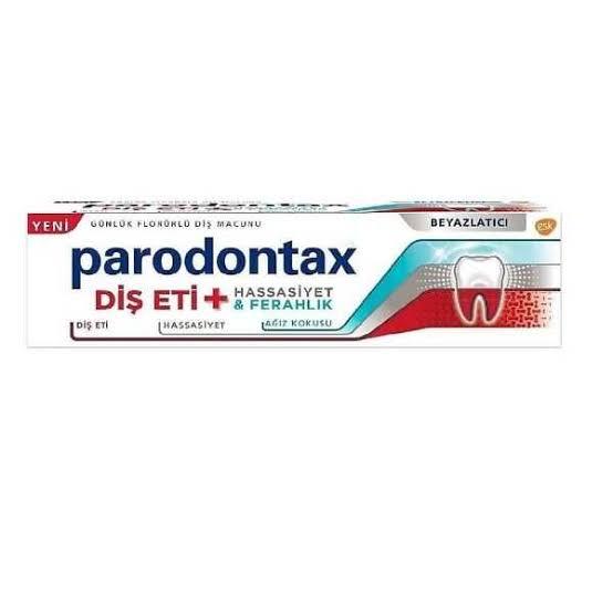 PARODONTAXPARODONTAX DİŞ ETİ & HASSASİYET FERAHLIK BEYAZLATICI 75 ML