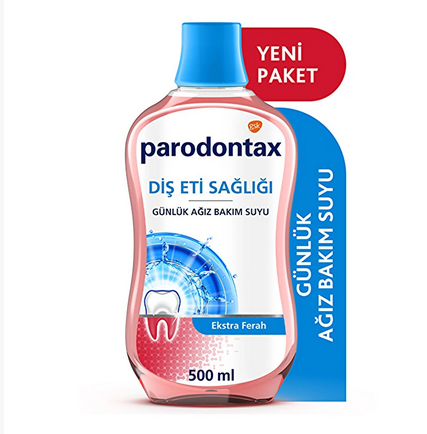PARODONTAXPARODONTAX EKSTRA FERAH AĞIZ BAKIM SUYU 500 ML