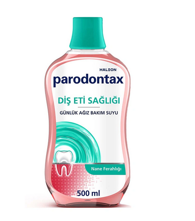 PARODONTAXPARODONTAX NANE FERAHLIĞI AĞIZ BAKIM SUYU 500 ML