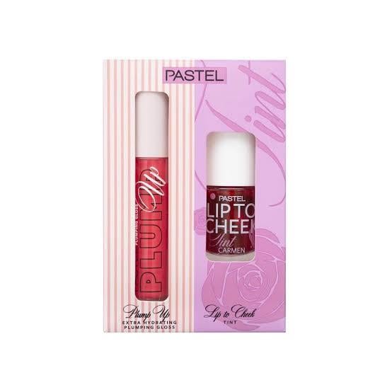 PASTELPASTEL PROFASHİON PLUMPİNG GLOSS 204 + PASTEL LİP TO CHEEK TİNT CARMEN
