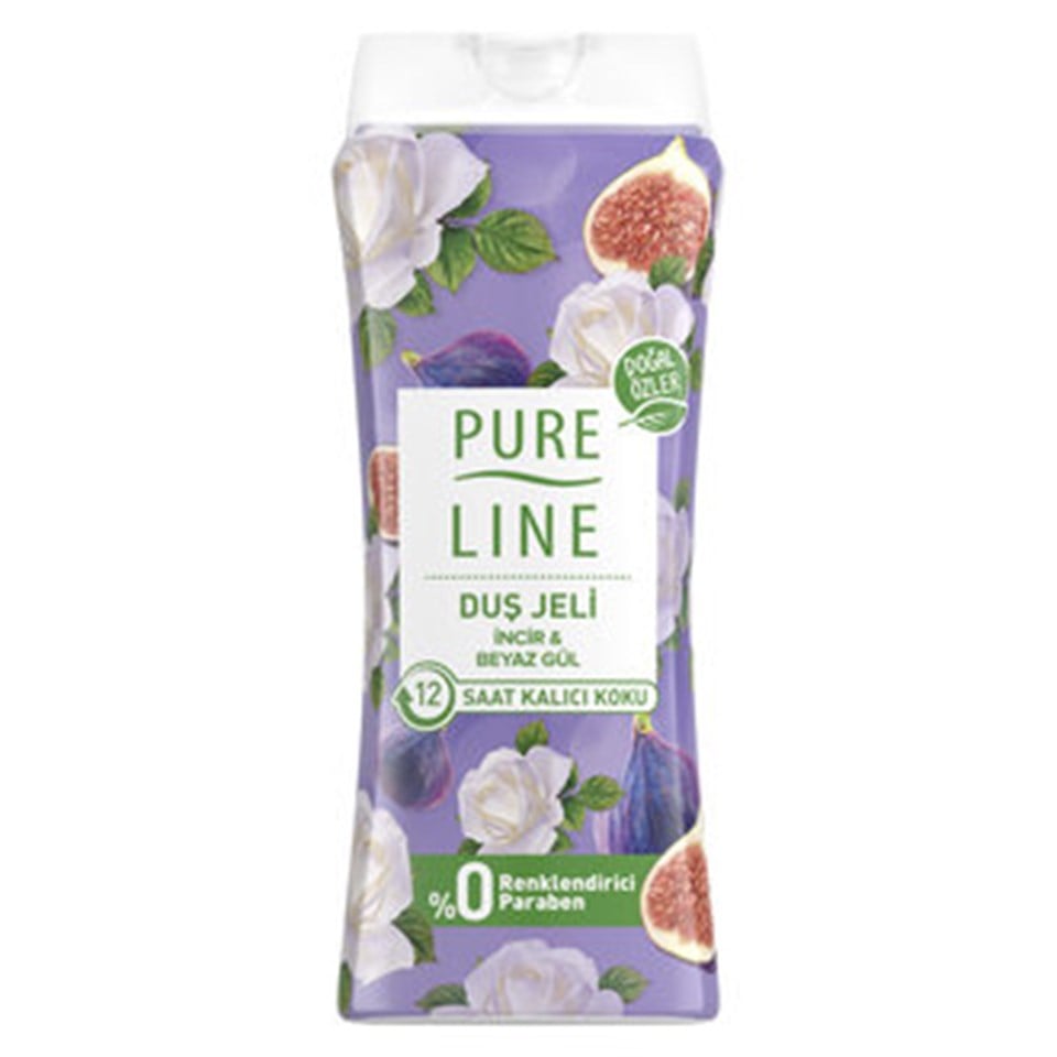 PURE LİNE İNCİR VE BEYAZ GÜL DUŞ JELİ 400 ML