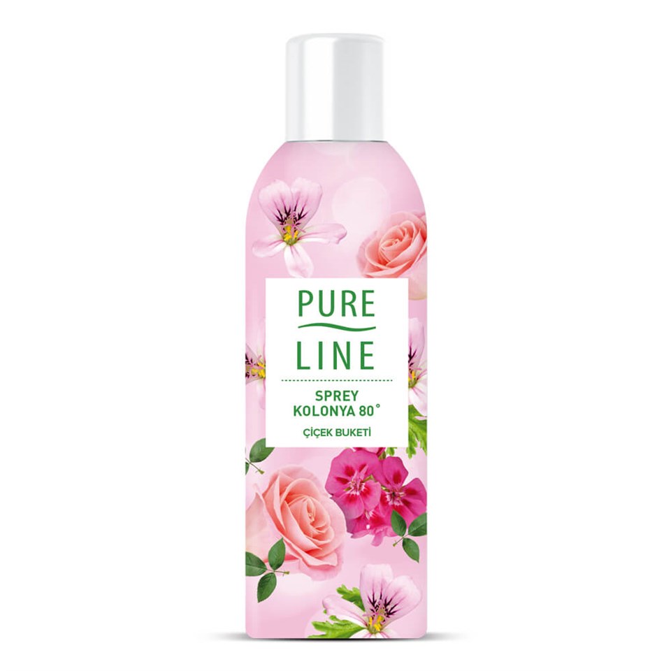 PURE LİNE SPREY KOLONYA ÇİCEK BUKETİ 100ML