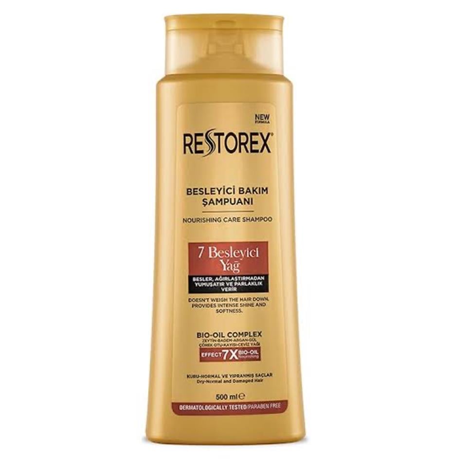 RESTOREX 7 BESLEYİCİ YAĞ BAKIM ŞAMPUANI 500 ML