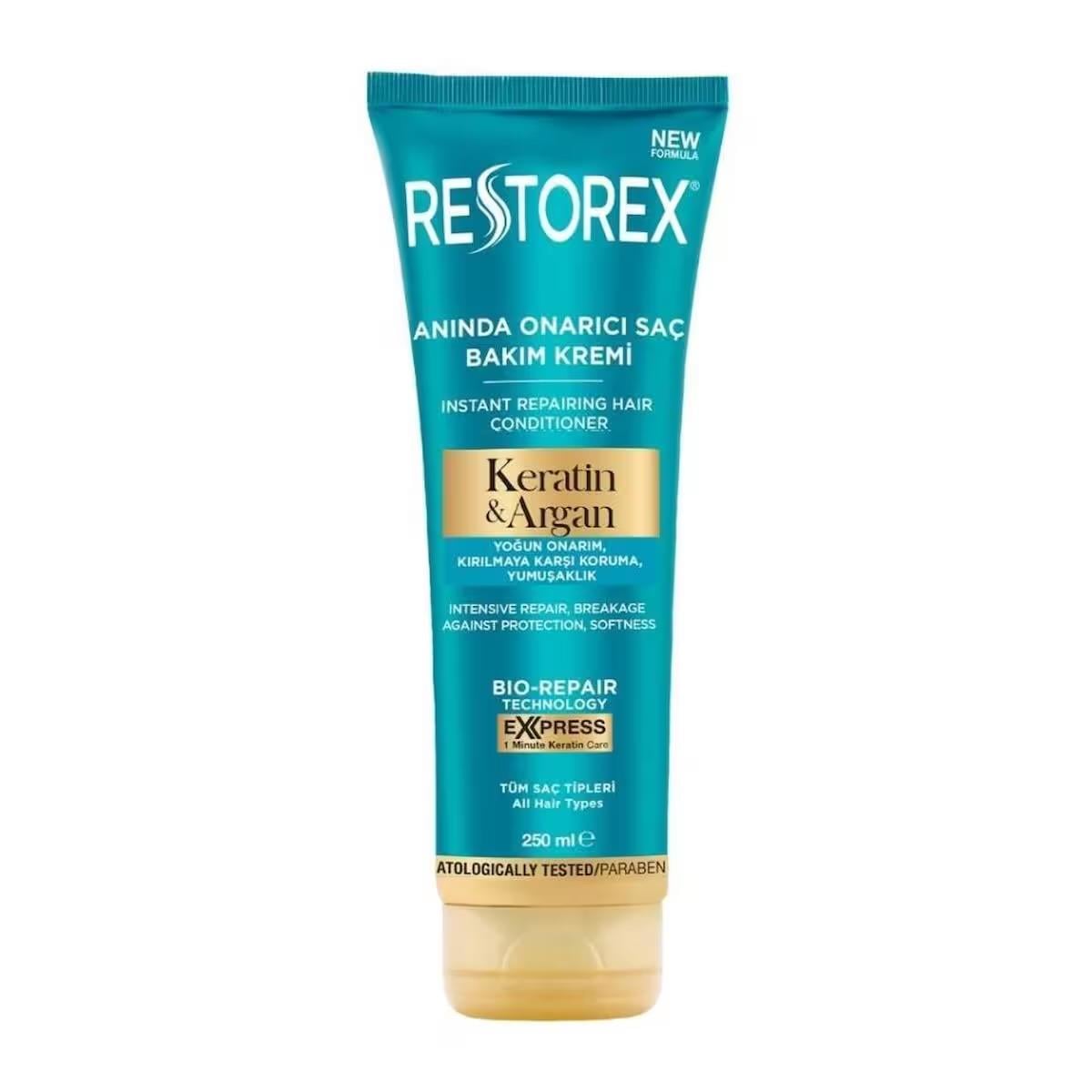RESTOREXRESTOREX KERATİN & ARGAN ONARICI SAÇ BAKIM KREMİ 250 ML