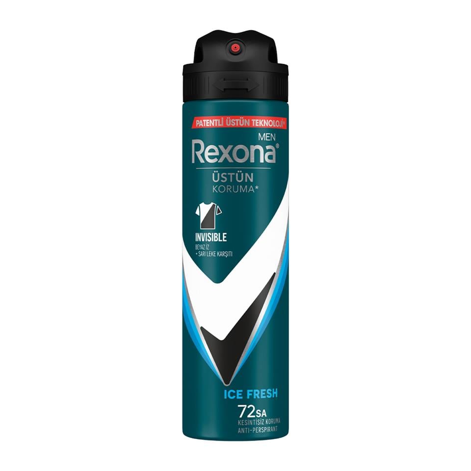 REXONA DEODORANT İNVİSİBLE İCE FRESH MEN 150 ML