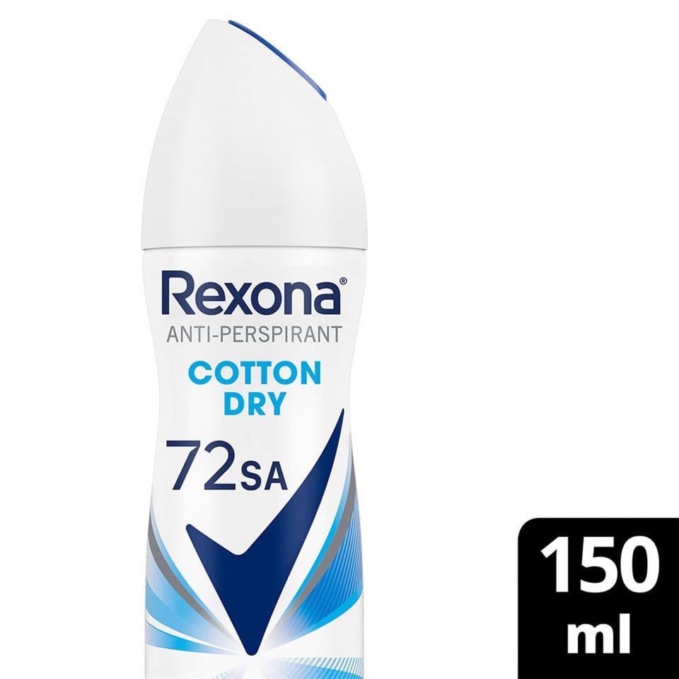 REXONA KADIN DEODORANT  COTTON DRY 150 ML