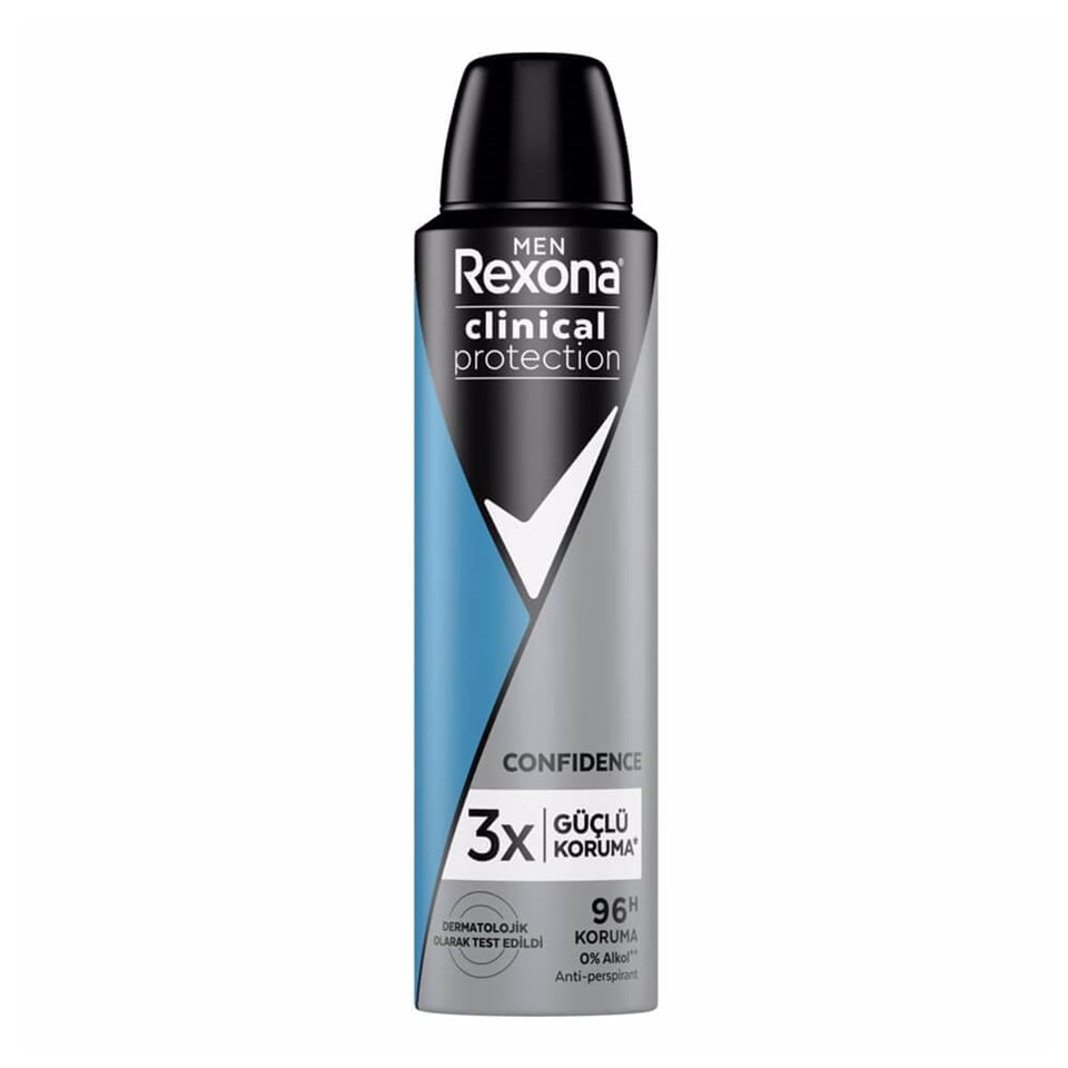 REXONA MEN CLINICAL PROTECTION ANTIPERSPIRANT ERKEK DEODORANT SPREY 150 ML